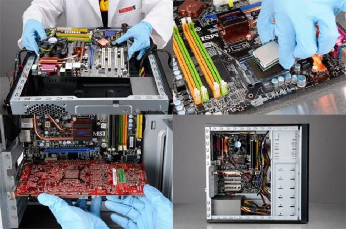 Tháo lắp thùng máy Desktop
