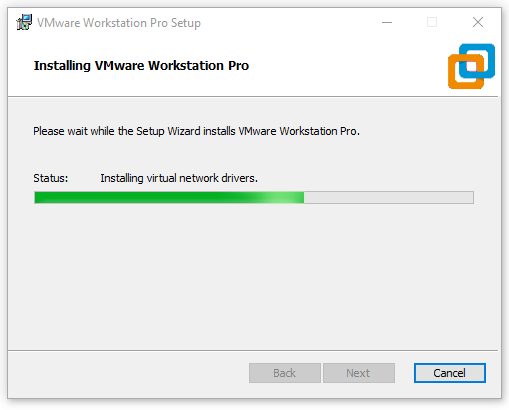 Quá trình cài đặt VMware