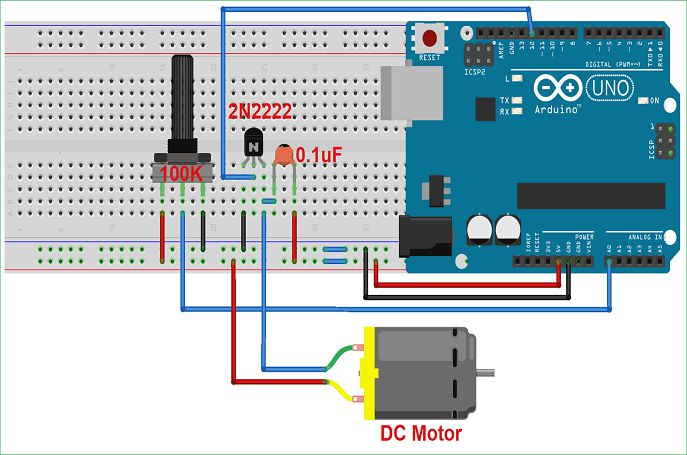 Lập trình điều khiển DC motor với board mạch Arduino