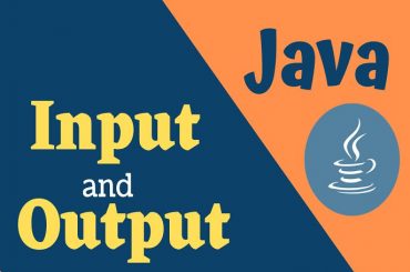 Input and Output in Java