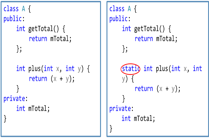 Các thành phần tĩnh (static member) trong lớp (class)
