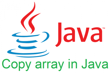 Copy array in Java